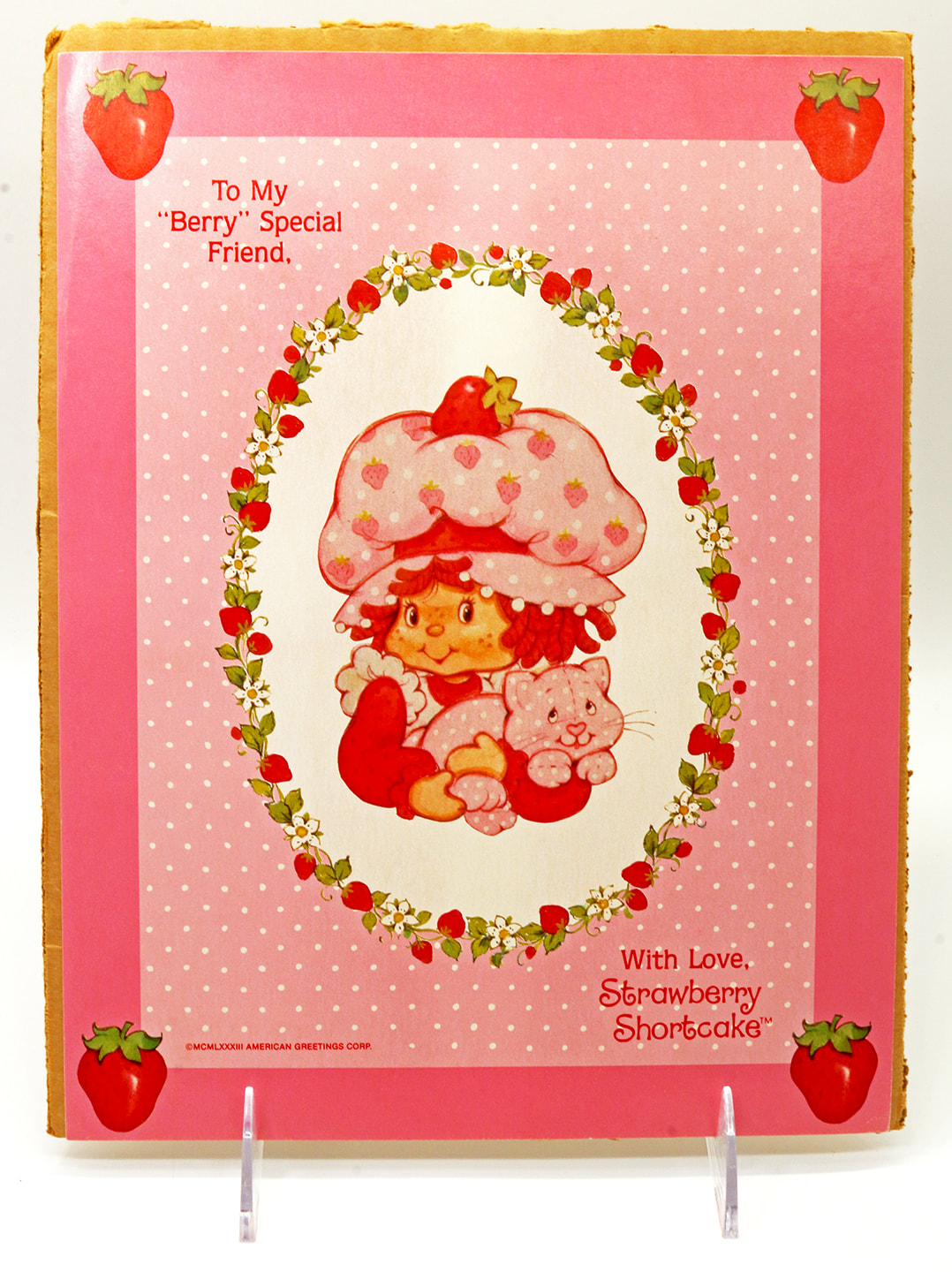 Details about   Vintage NEW Old Stock STRAWBERRY SHORTCAKE Sealed Gift Box by American Greetings 
